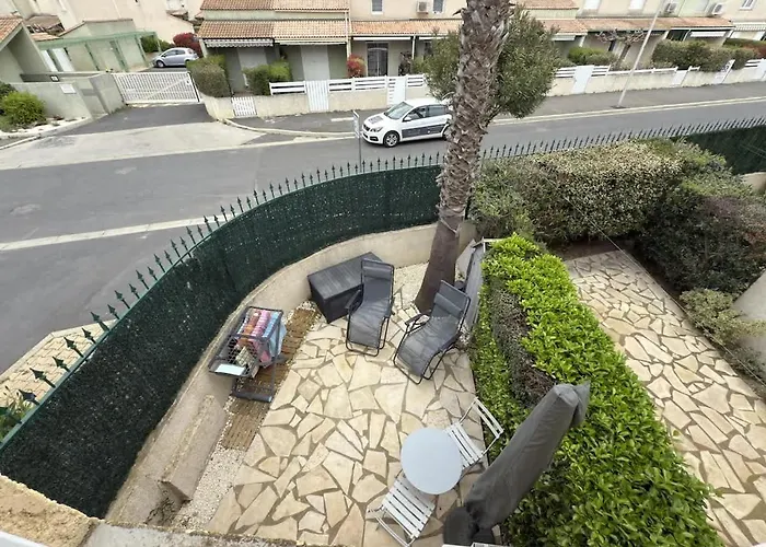 Petite Maison Avec Jardin & Piscine Partagee Valras-Plage